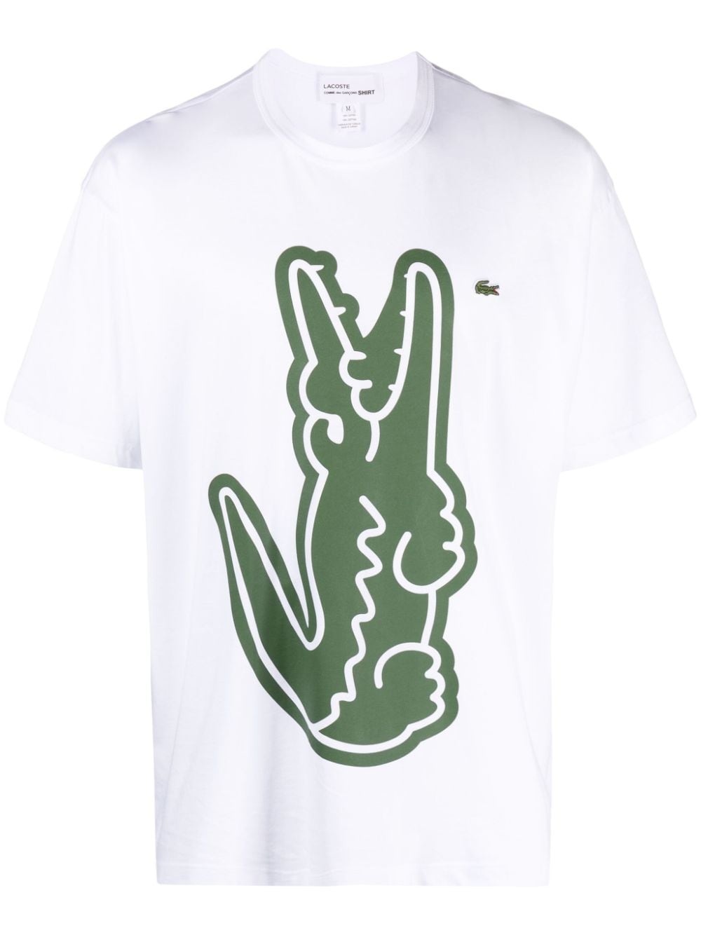 X Lacoste cotton T-shirt - 1