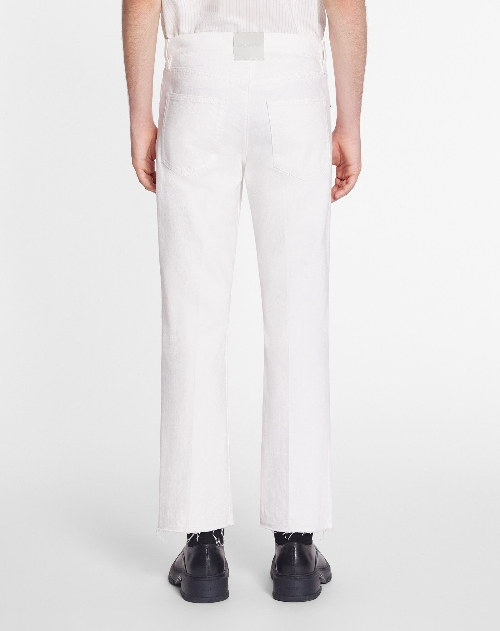 5-POCKET STRAIGHT-LEG PANTS - 4