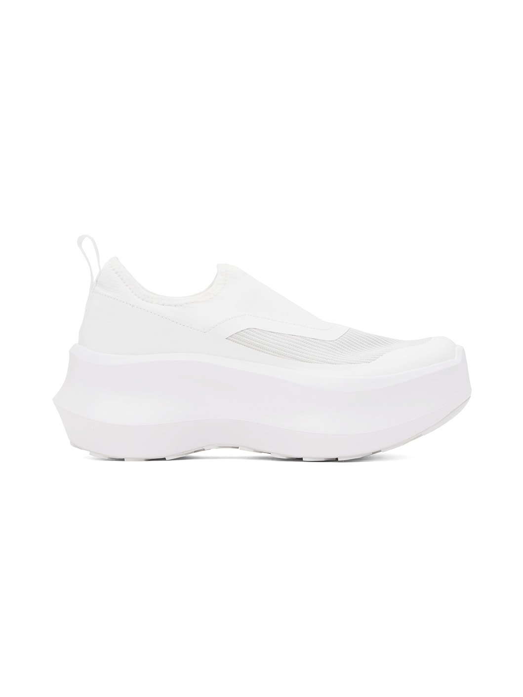 White Salomon Edition Slip-On Platform Sneakers - 1