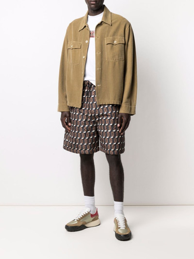 DSQUARED2 D2 pattern shorts outlook