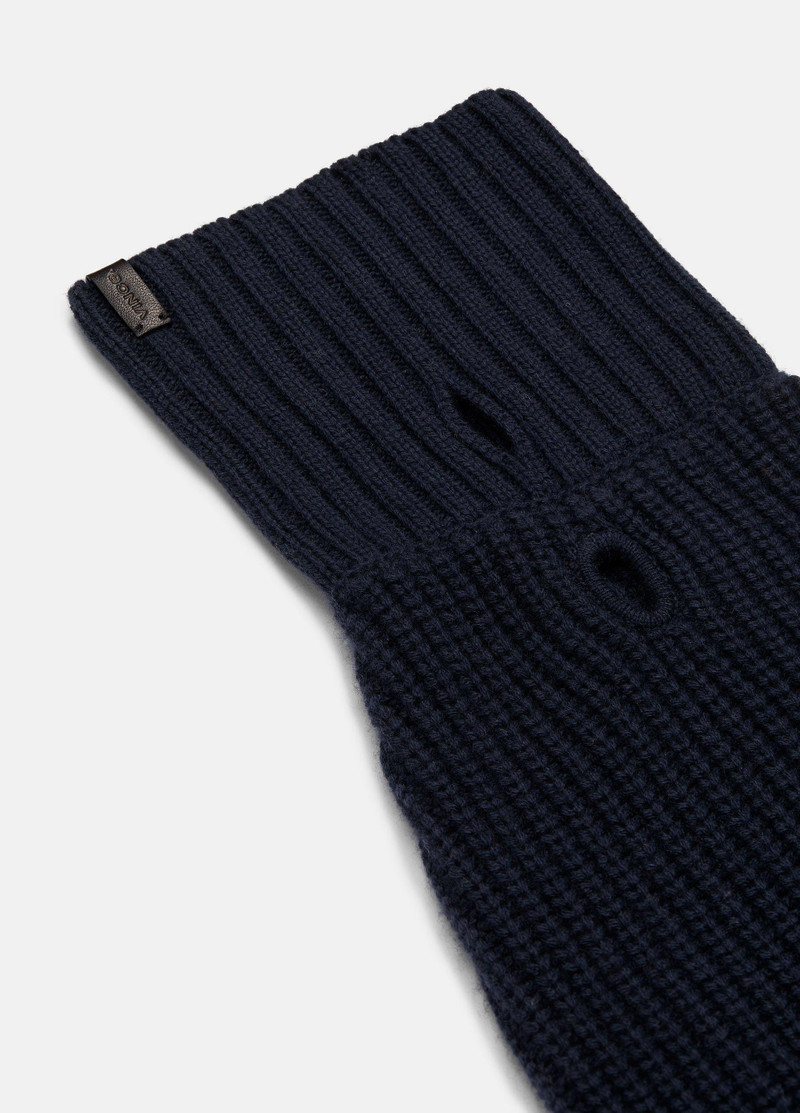 Vince Wool and Cashmere Shaker-Stitch Dog Sweater outlook