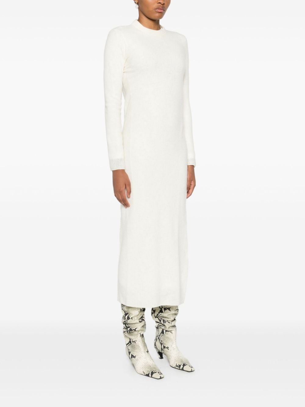 knitted maxi dress - 3