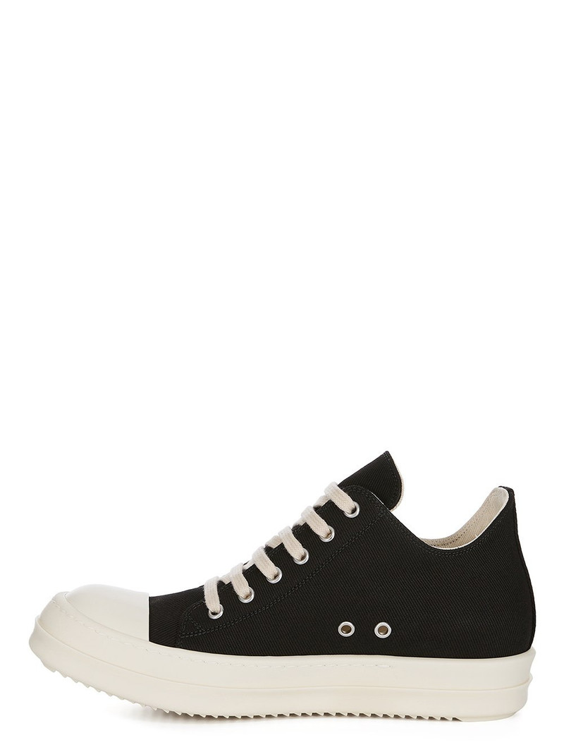 Rick Owens DRKSHDW DRKSHDW Denim Sneakers Black outlook