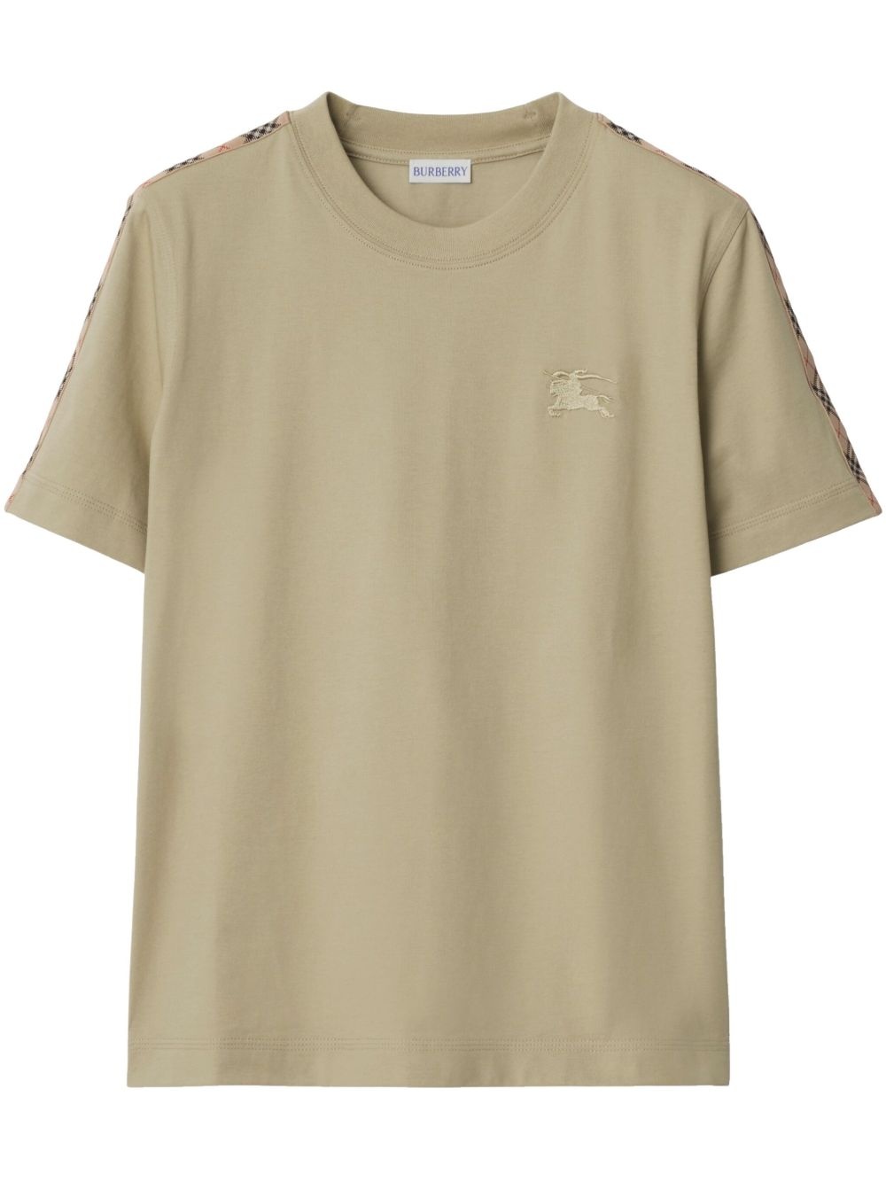 logo-embroidered T-shirt - 1