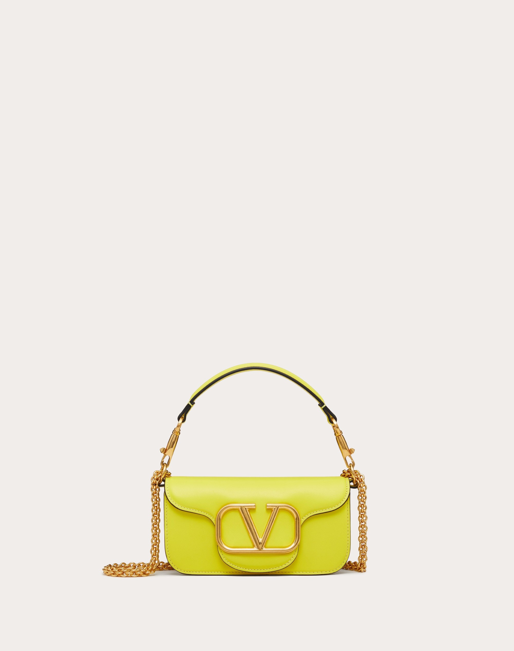 VALENTINO GARAVANI LOCÒ SMALL SHOULDER BAG IN CALFSKIN - 1