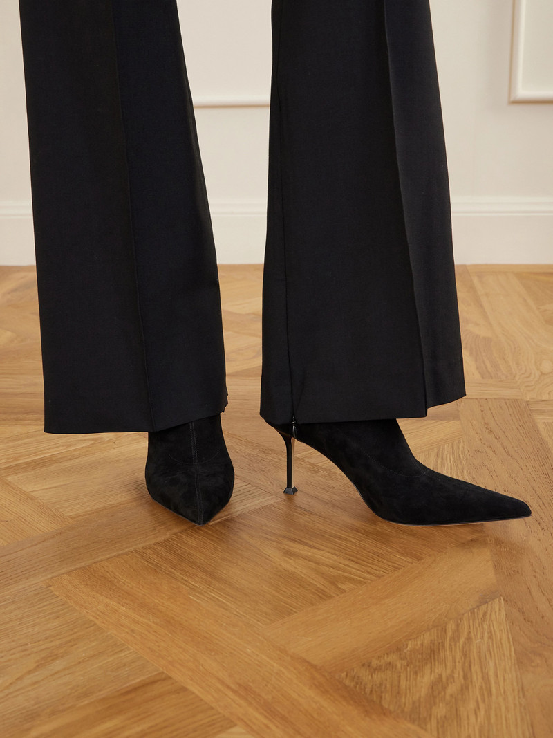 CHRISTEN Helix Stretch Stretch-suede Ankle Boots outlook