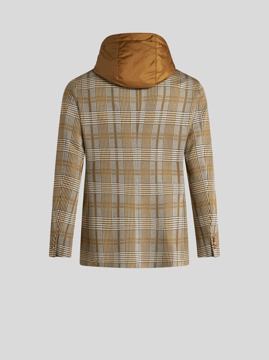 CHECK BLAZER WITH REMOVABLE BIB - 6