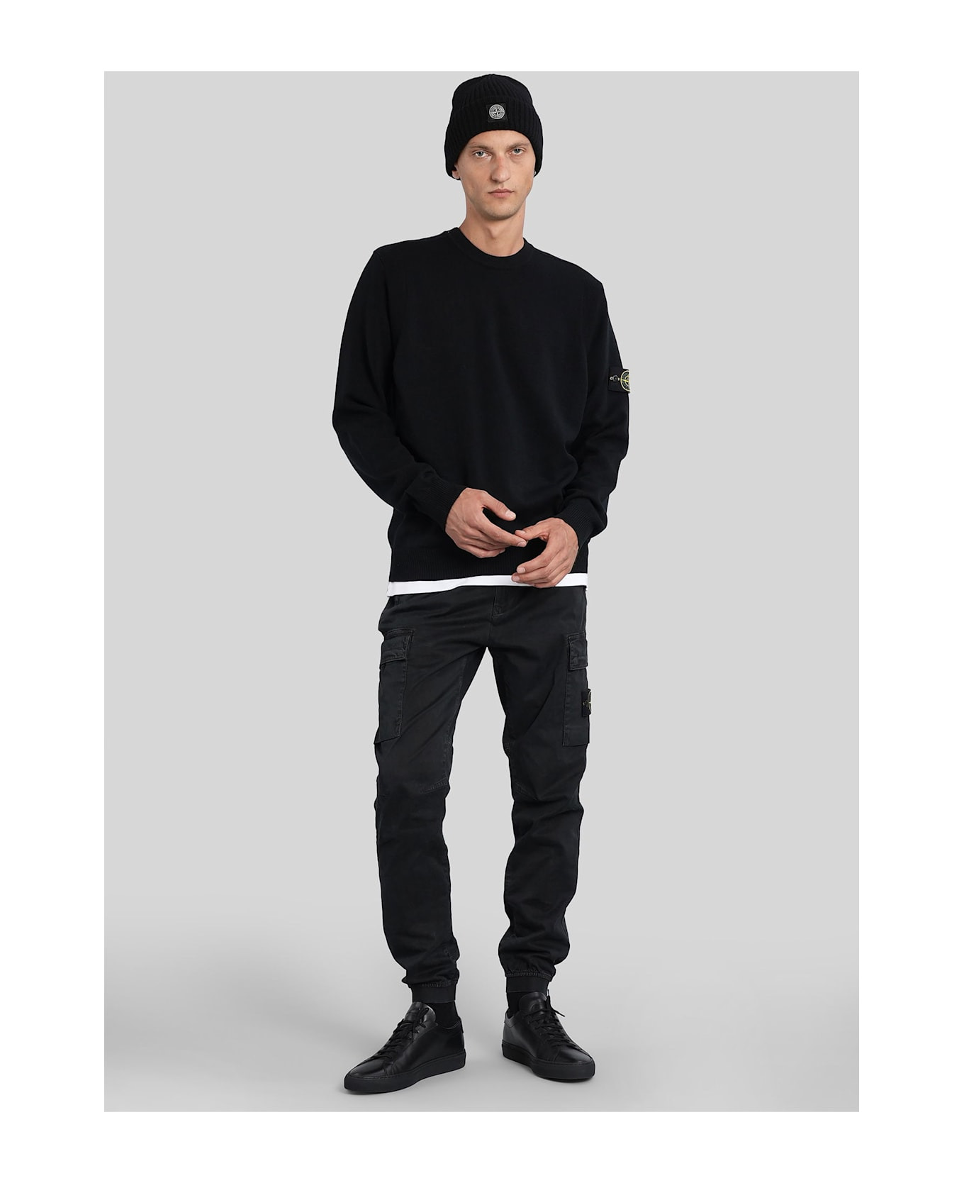 Knitwear In Black Wool - 2