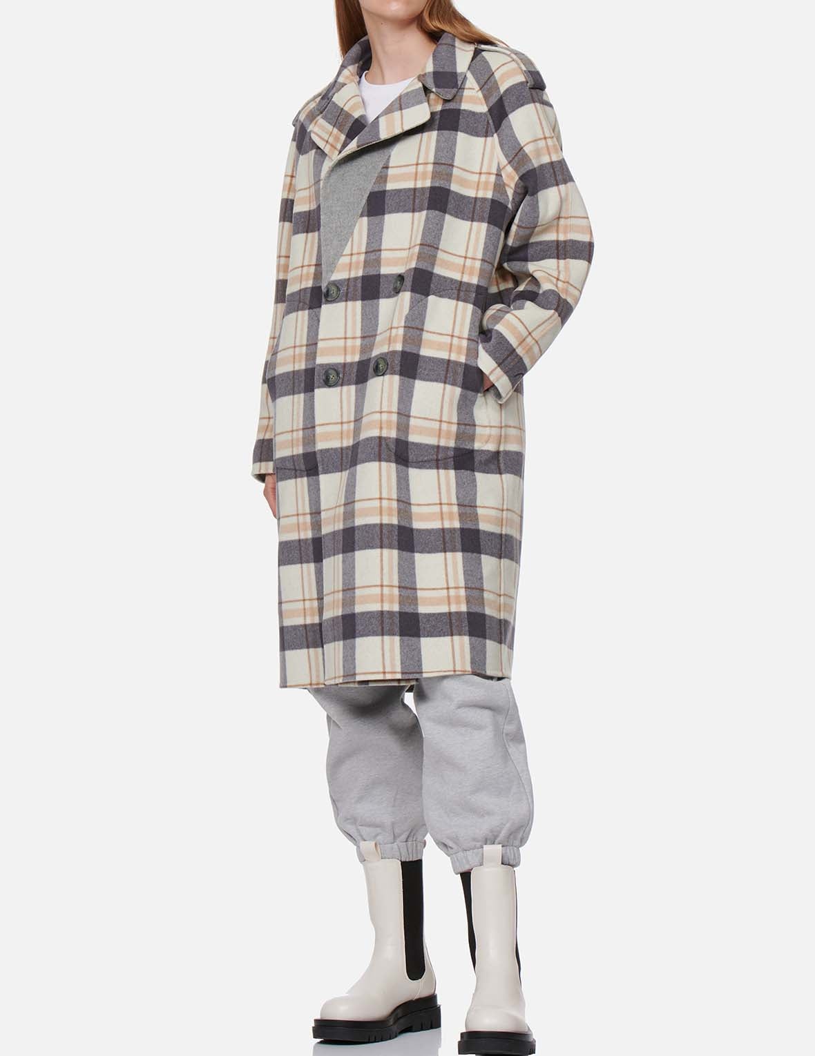 Reversible Wool Trench Coat - 10