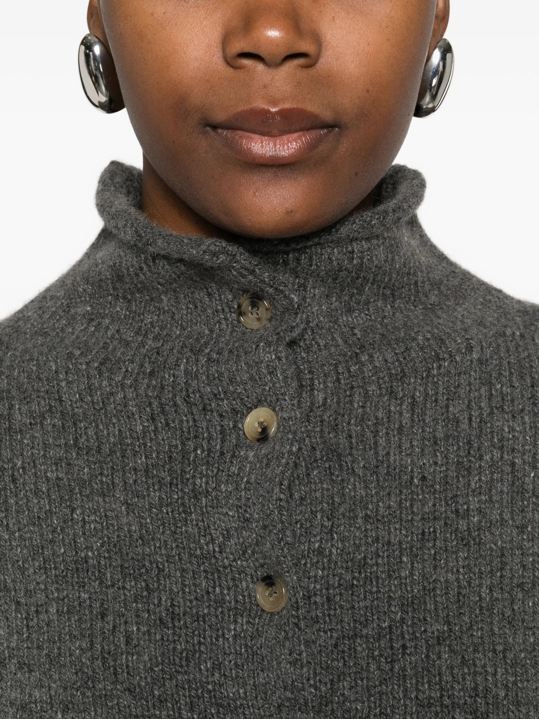 Khaite Buttoned Cardigan - 4