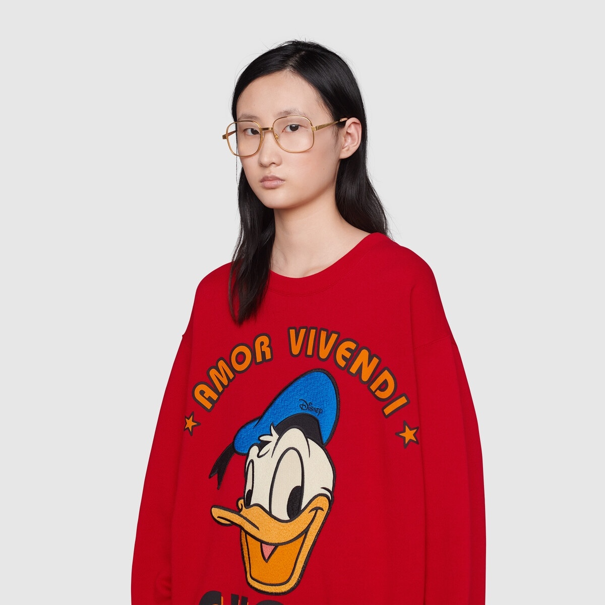 Disney x Gucci Donald Duck sweatshirt - 5