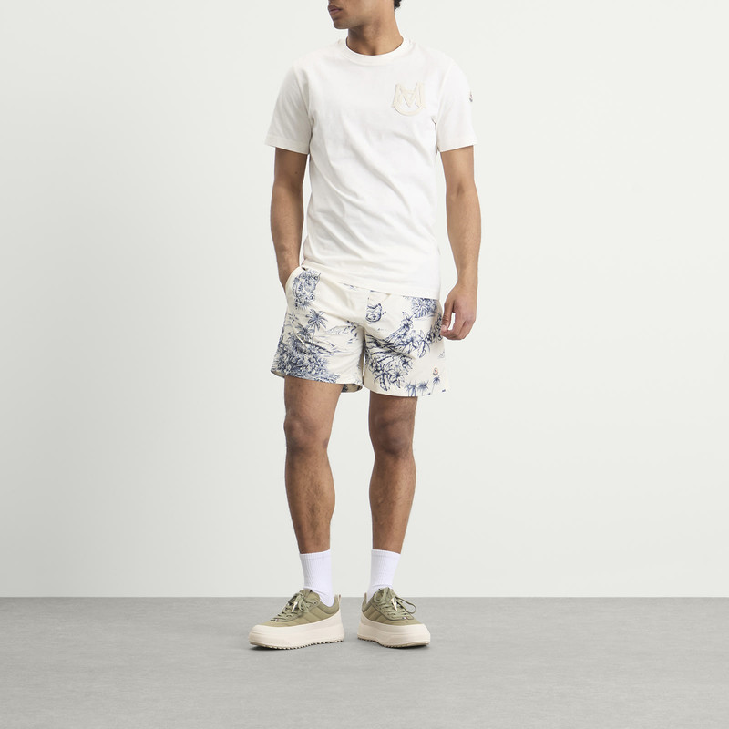 Moncler Moncler Hawaiian Print Swim Shorts outlook