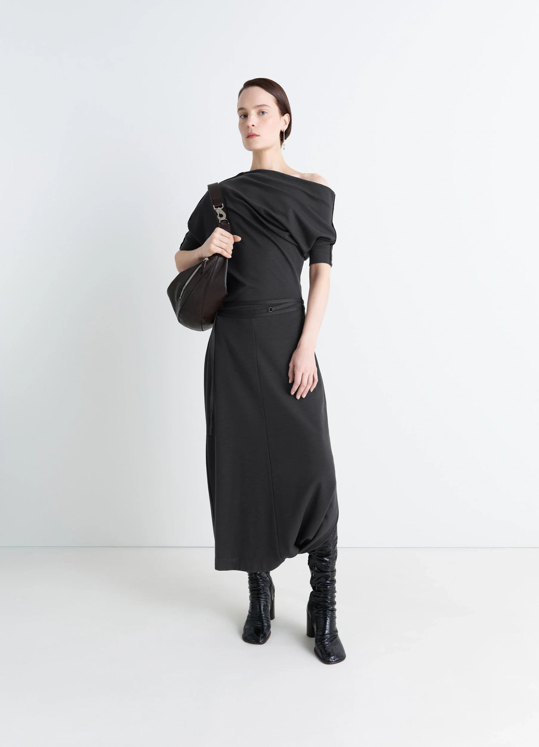 TWISTED HEM DRESS - 2