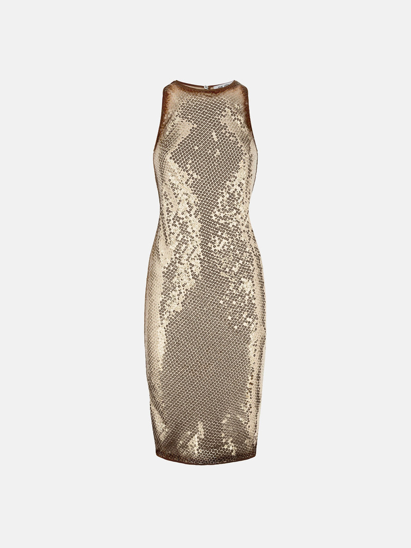 GOLD MINI DRESS - 1