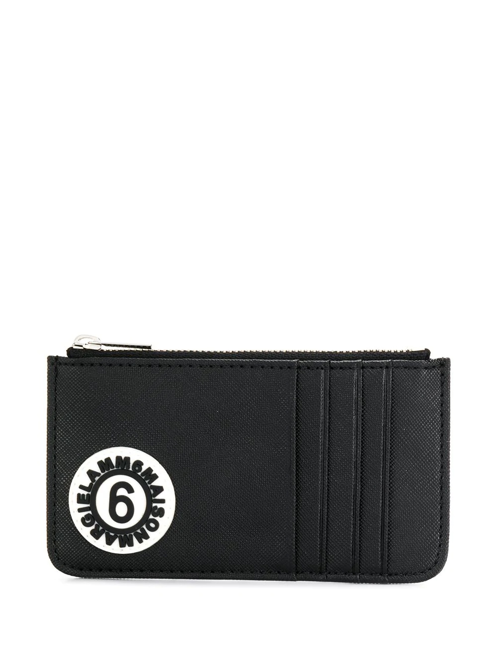 logo patch zip purse - 1