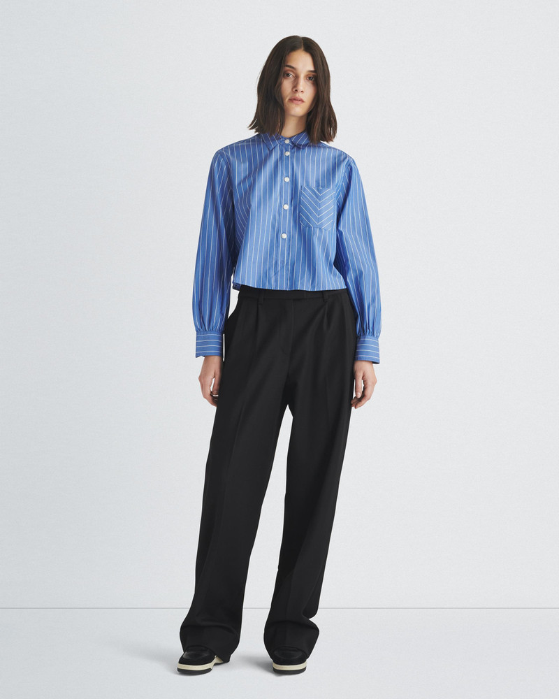 rag & bone Maxine Cropped Cotton Poplin Shirt
Classic Fit Button Down outlook