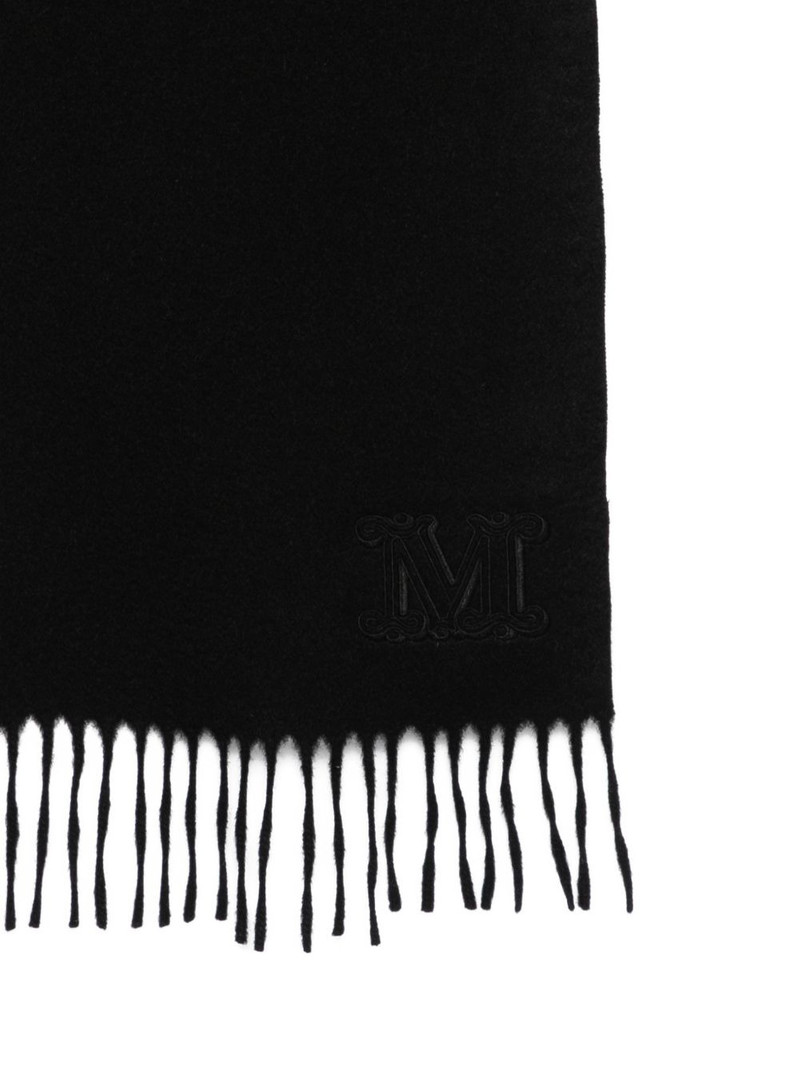 Max Mara logo-detail scarf outlook
