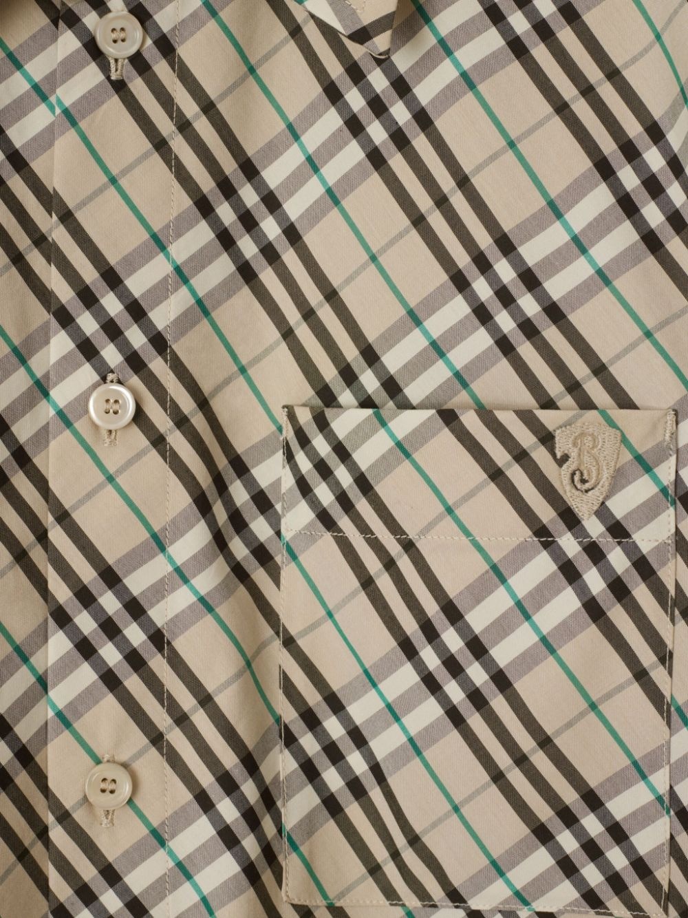 Vintage Check cotton shirt - 5