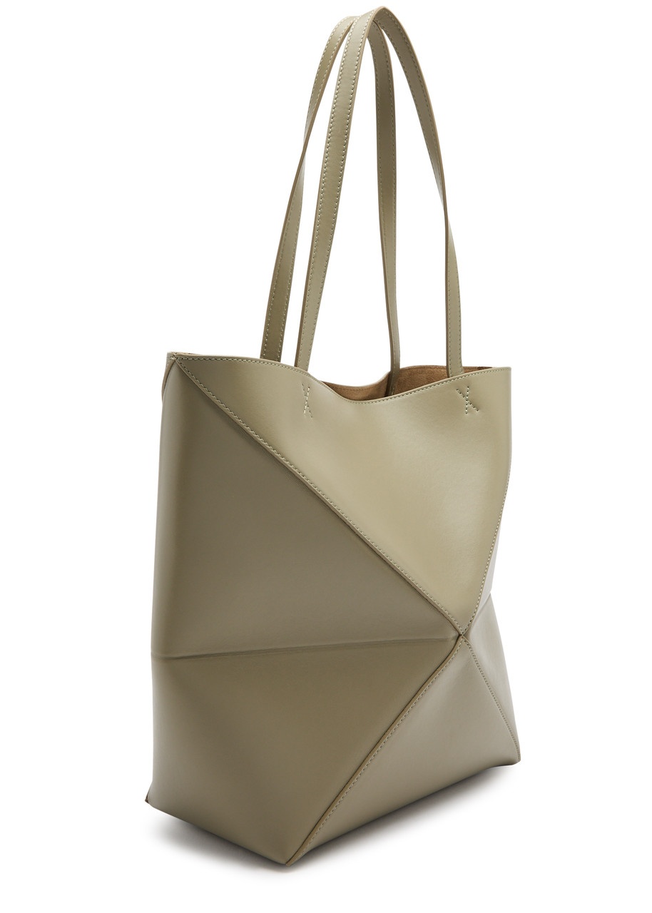 Loewe Puzzle Fold Medium Leather Tote - 2