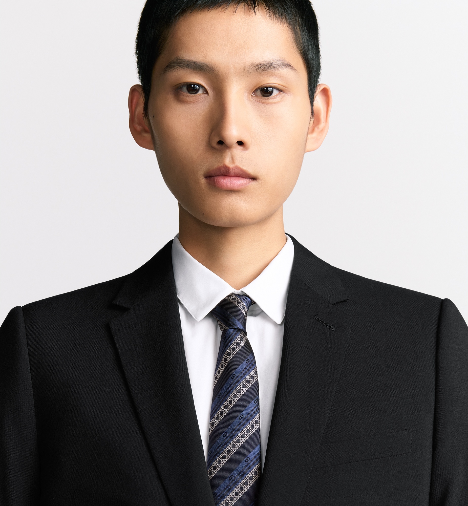 Striped Cannage Tie - 3