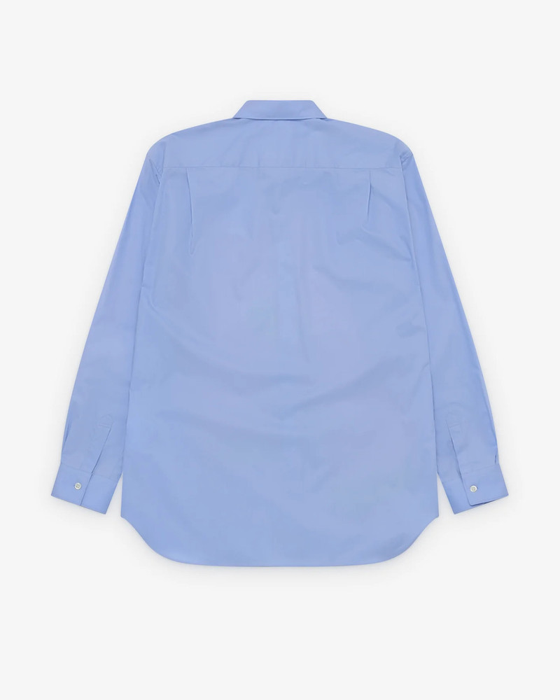 Comme des Garçons SHIRT Bold Pattern Print Blue Button Shirt outlook