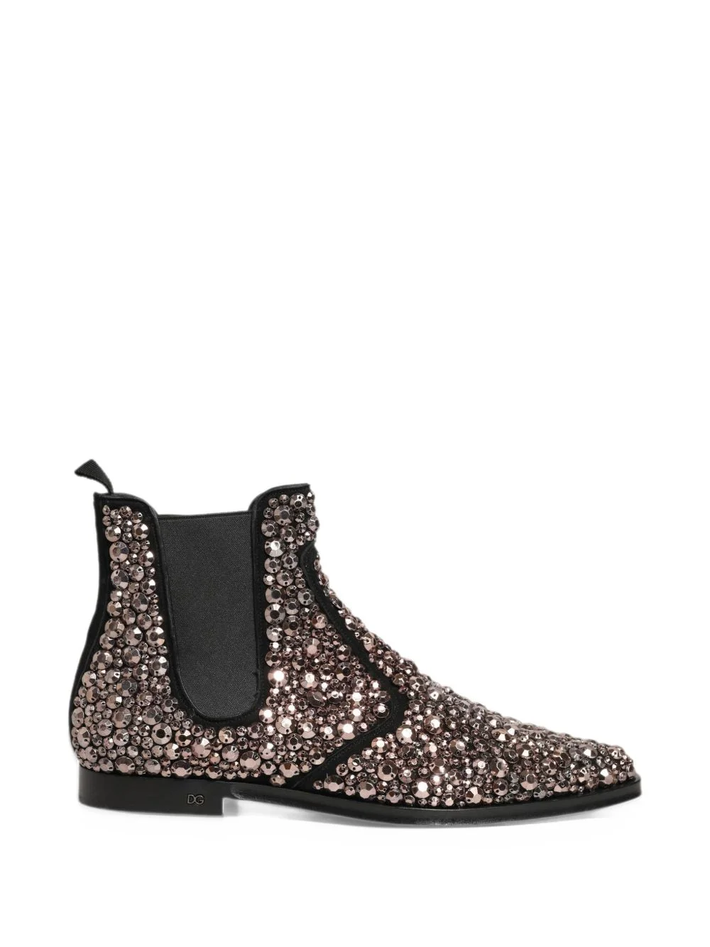 crystal-embellished Chelsea ankle boots - 1