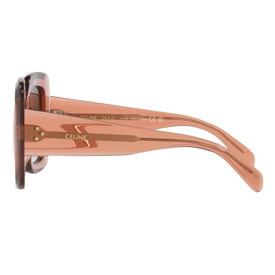 Celine Brown Gradient Square Ladies Sunglasses CL40263I 74F 54 - 3
