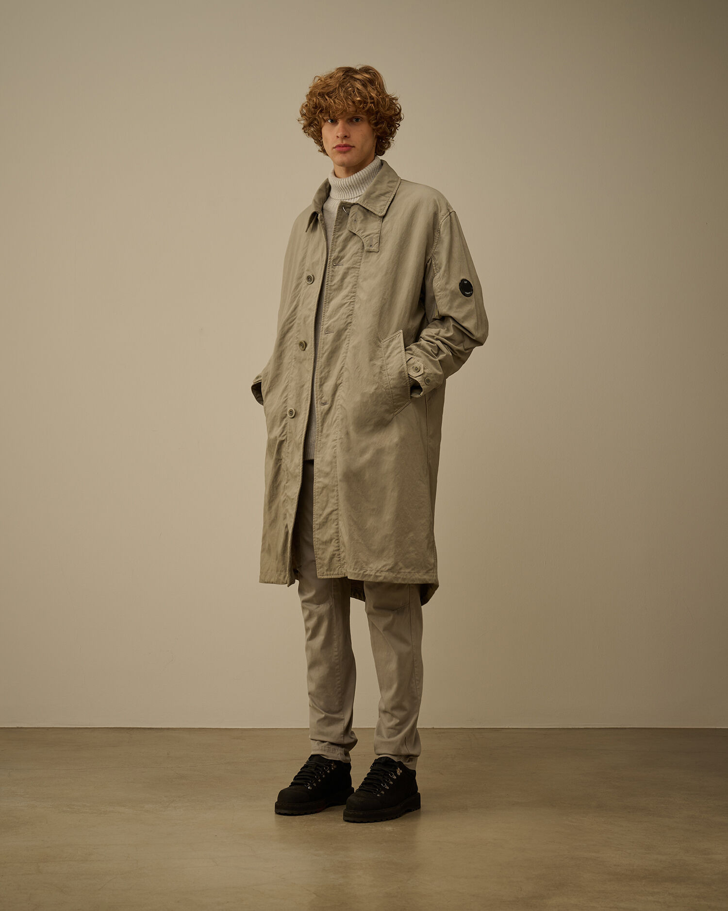 Twill Fishtail Padded Coat - 2