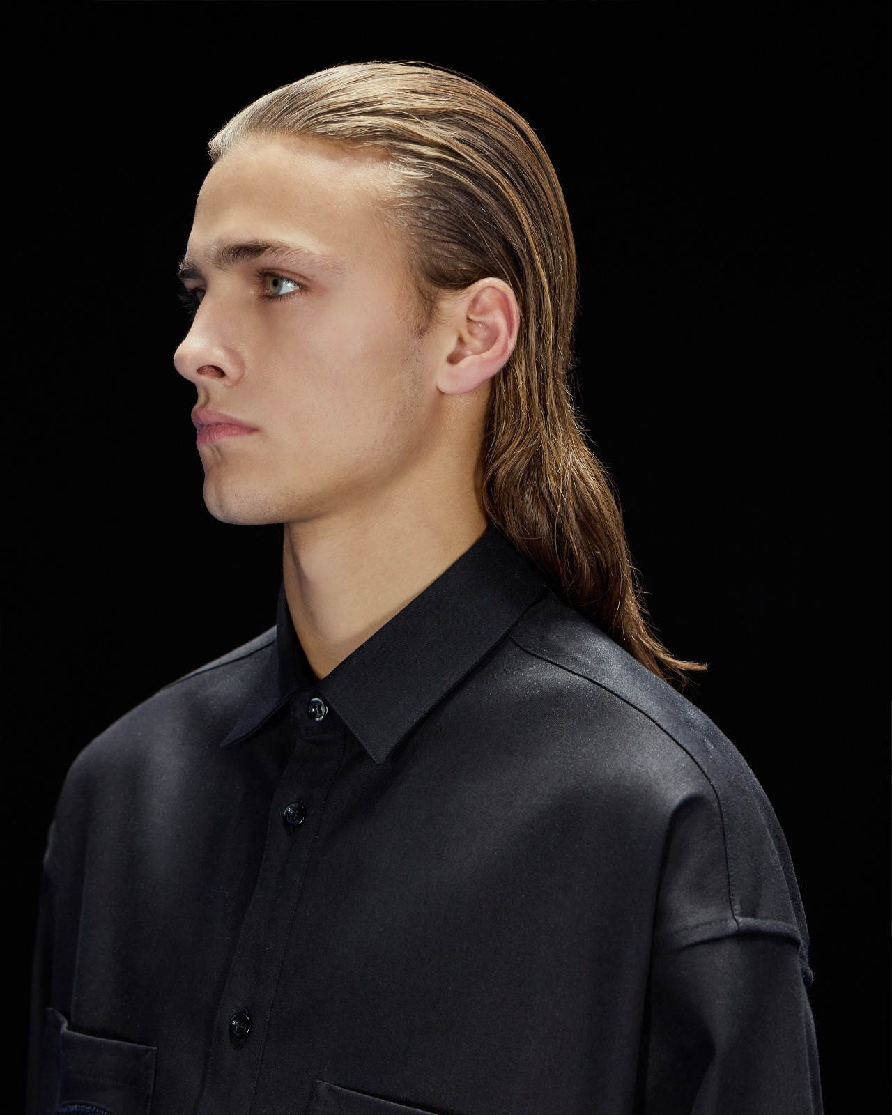 ASV Black Blue capsule collection Oxford cotton shirt - 5