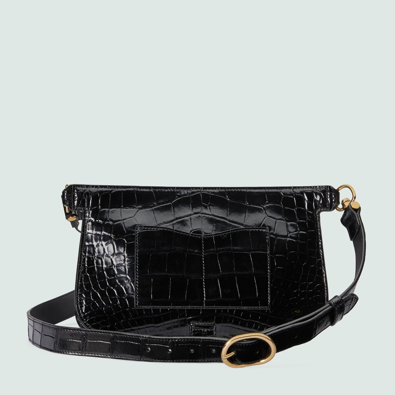 Gucci Blondie crocodile belt bag 6