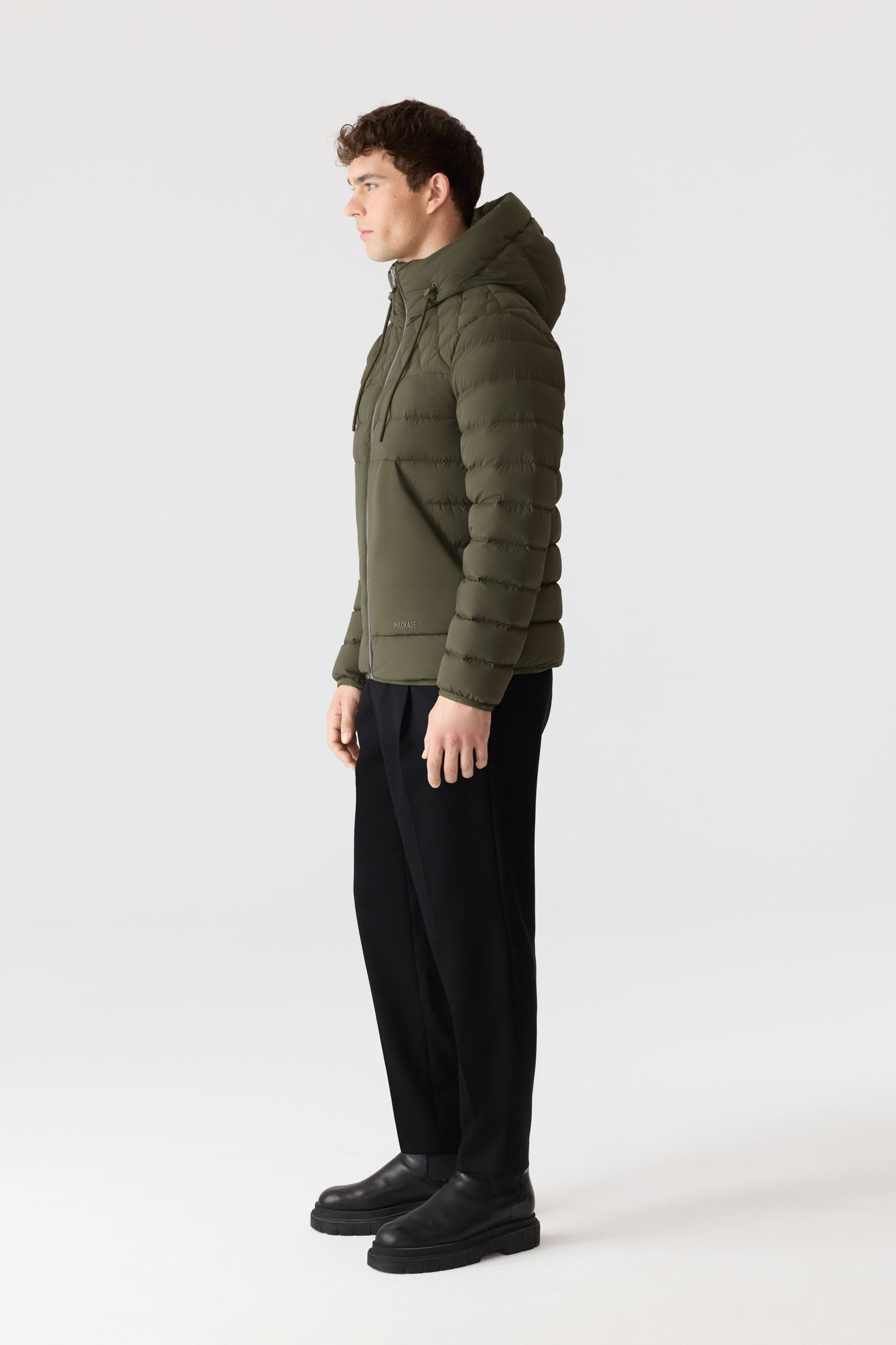 BERGEN Quilted Down Hooded Jacket - 3