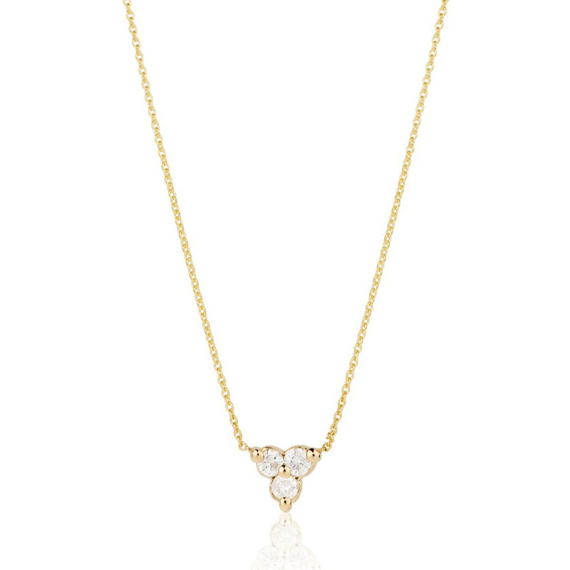 Diamond Triad Necklace 3