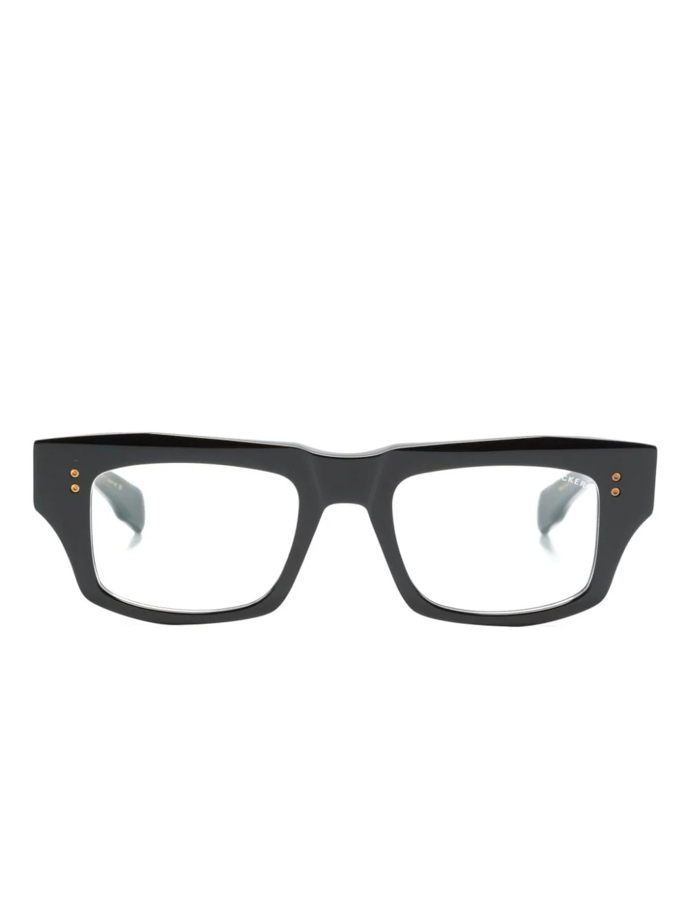 Cosmohacker rectangle-frame glasses - 1