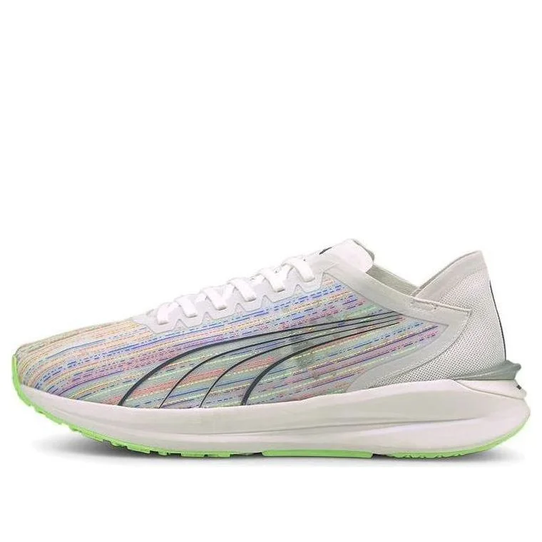 PUMA Electrify Nitro Spectra Sneakers White/Green 195415-01 - 1