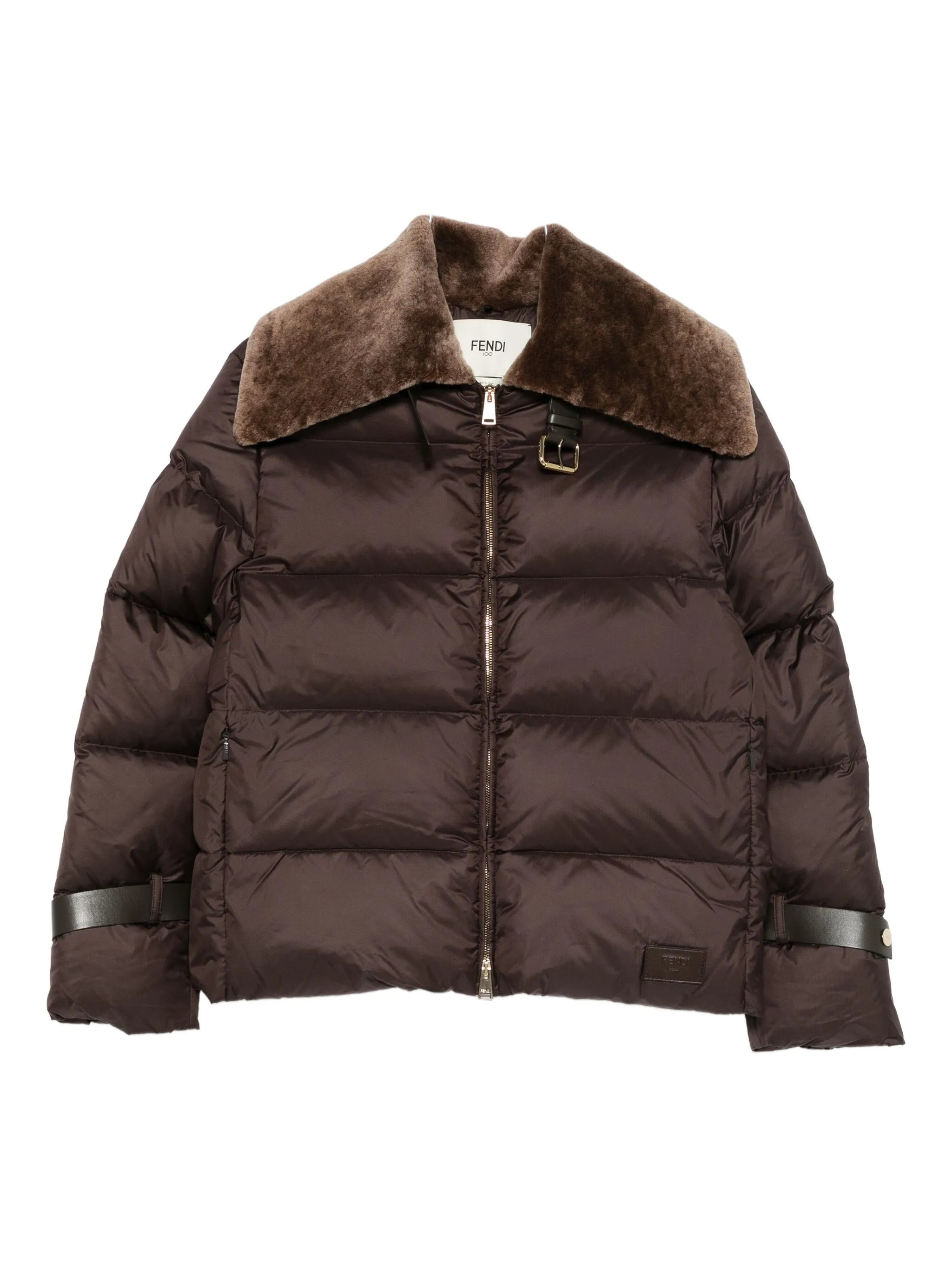 Fendi Shearling-collar Ski Jacket - 1