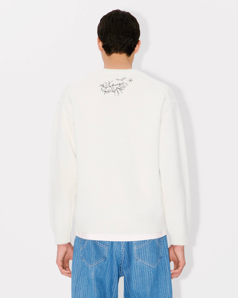 'KENZO Star Tiger' genderless embroidered wool jumper 9
