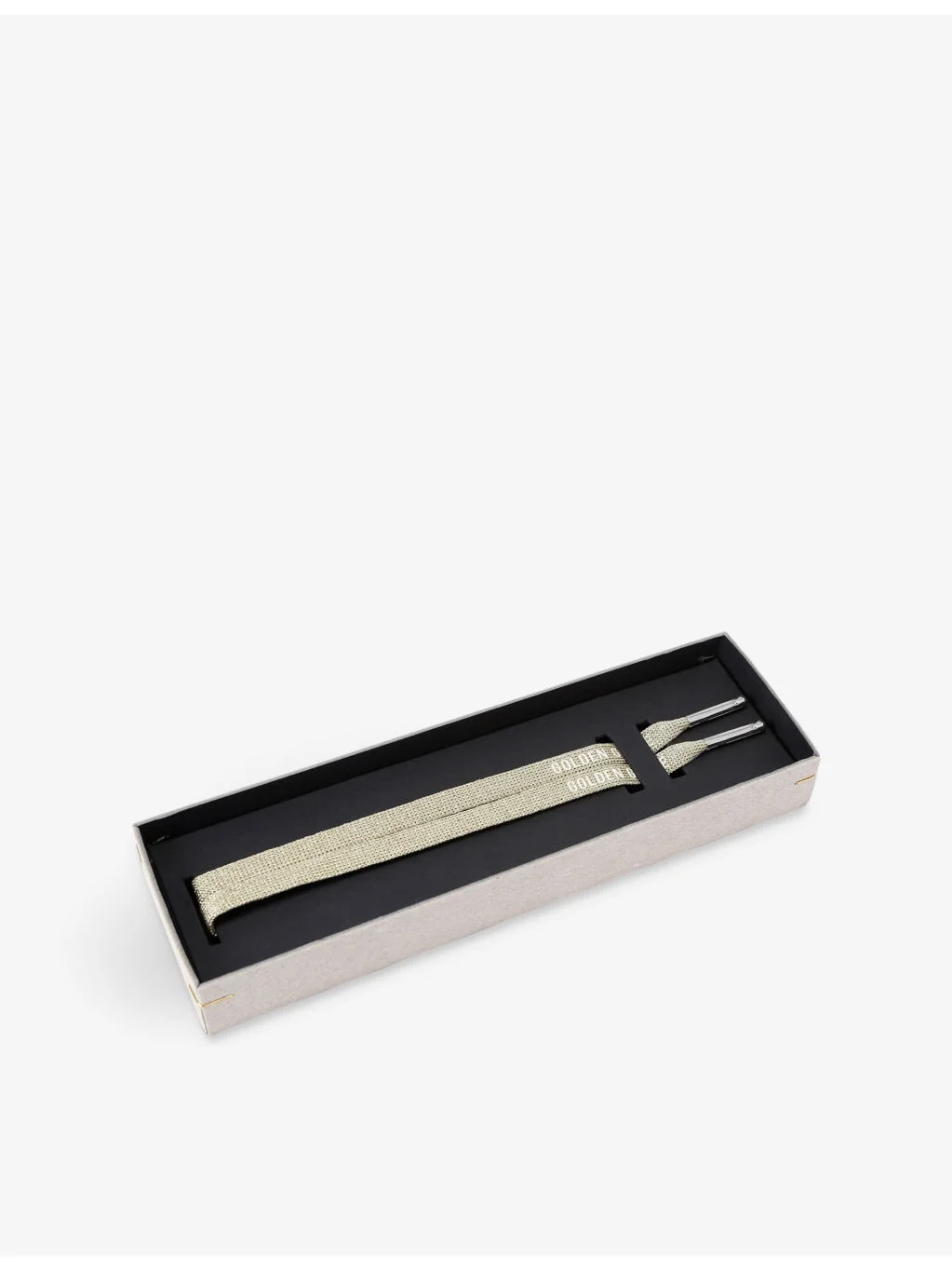 Logo-Print Woven Shoe Laces - 1