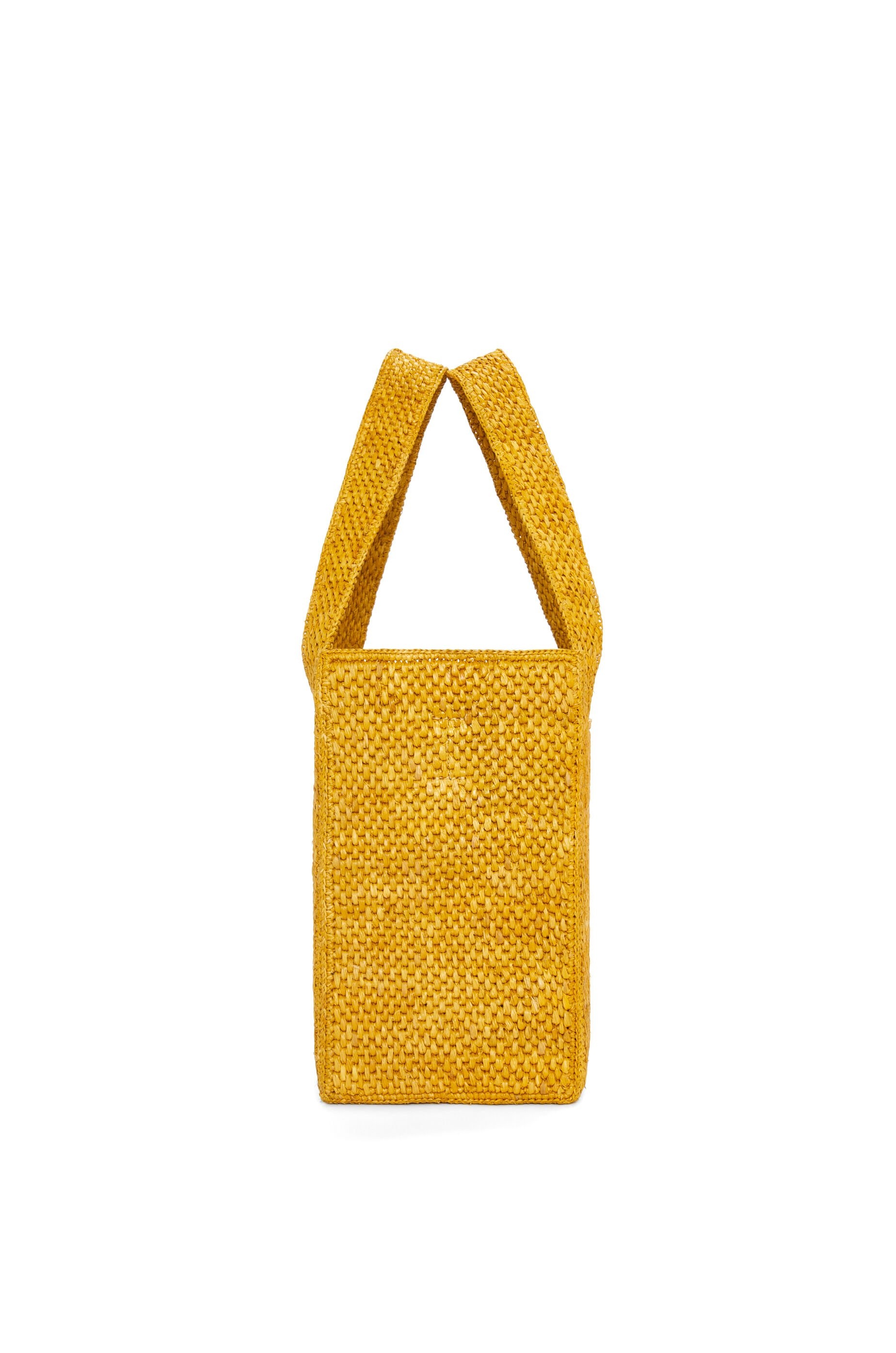 Medium LOEWE Font Tote in raffia - 3
