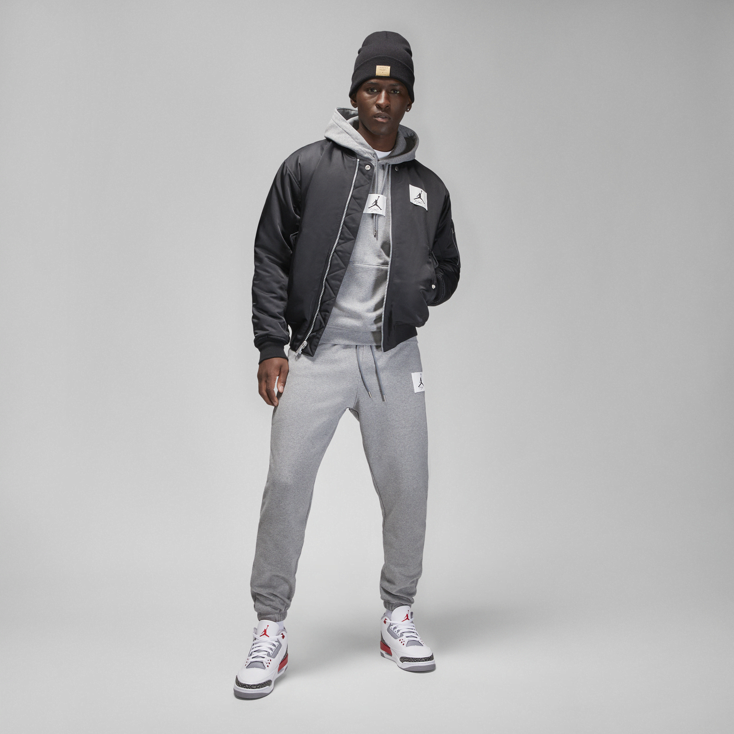 Men's Jordan Flight Fleece Pullover Hoodie - 4