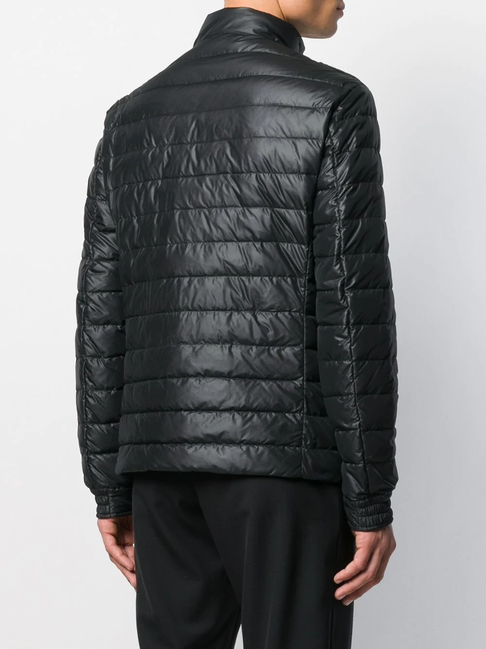 quilted padded down jacket - 4