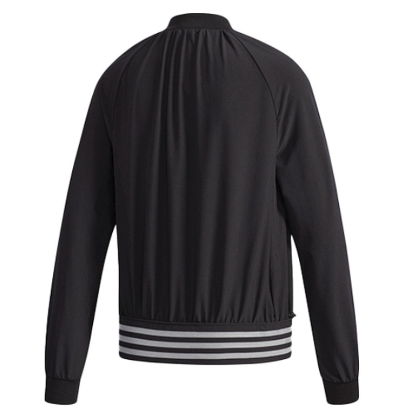adidas (WMNS) adidas Thin Woven Jacket 'Black' DM5312 outlook