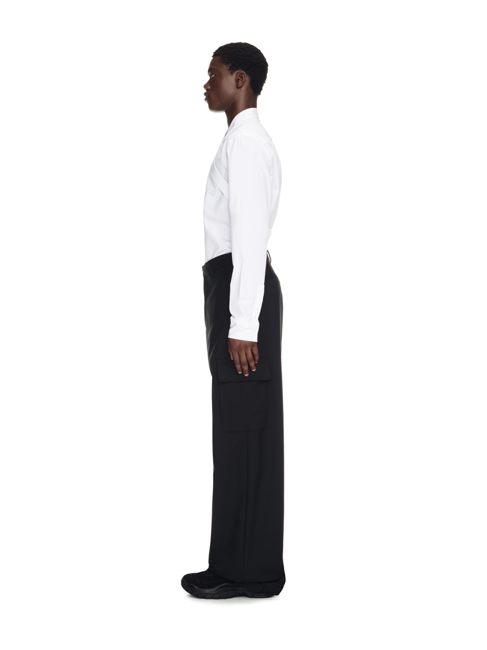 Ow Emb Drill Cargo Pant - 3
