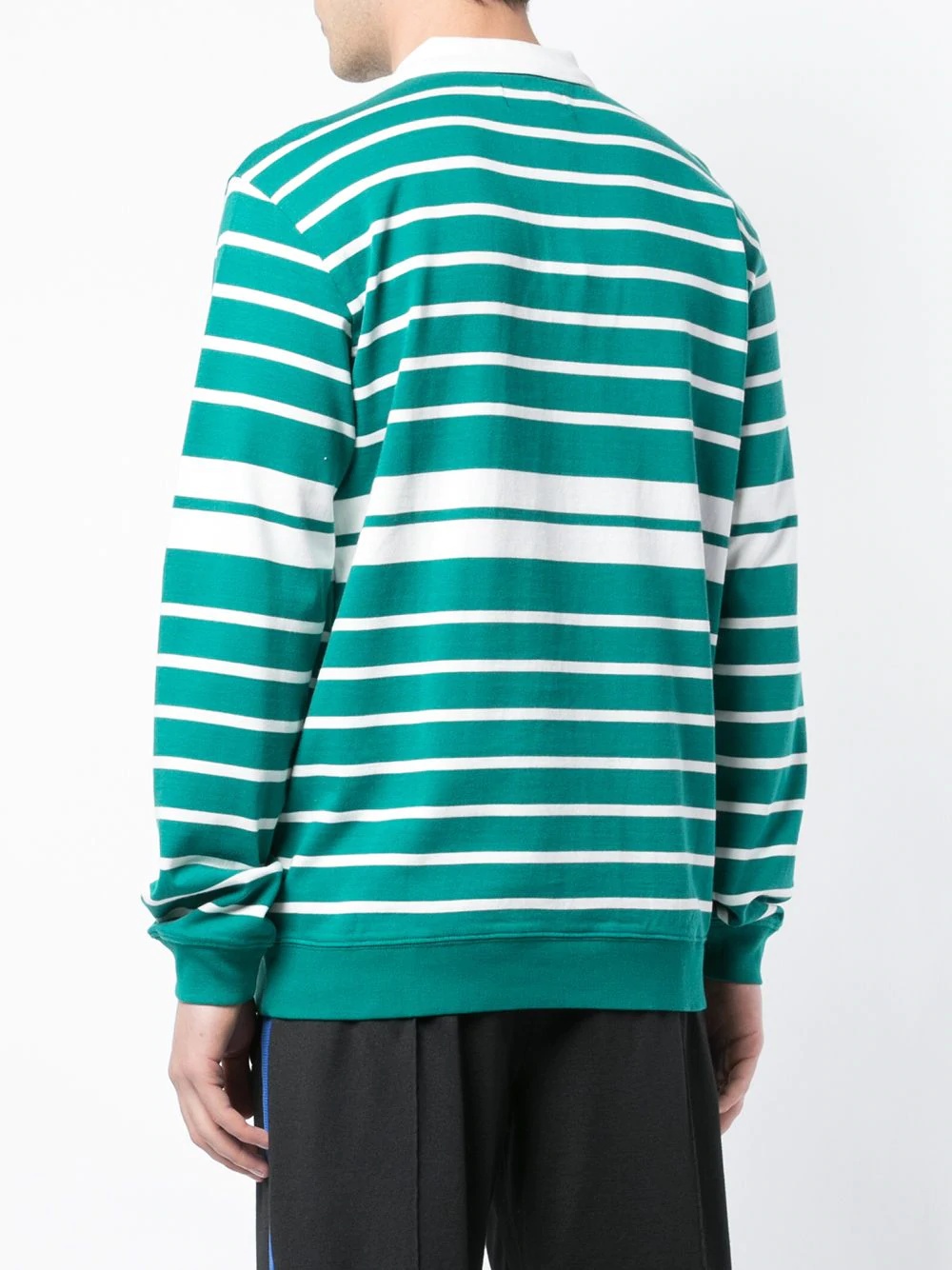 striped polo shirt - 4