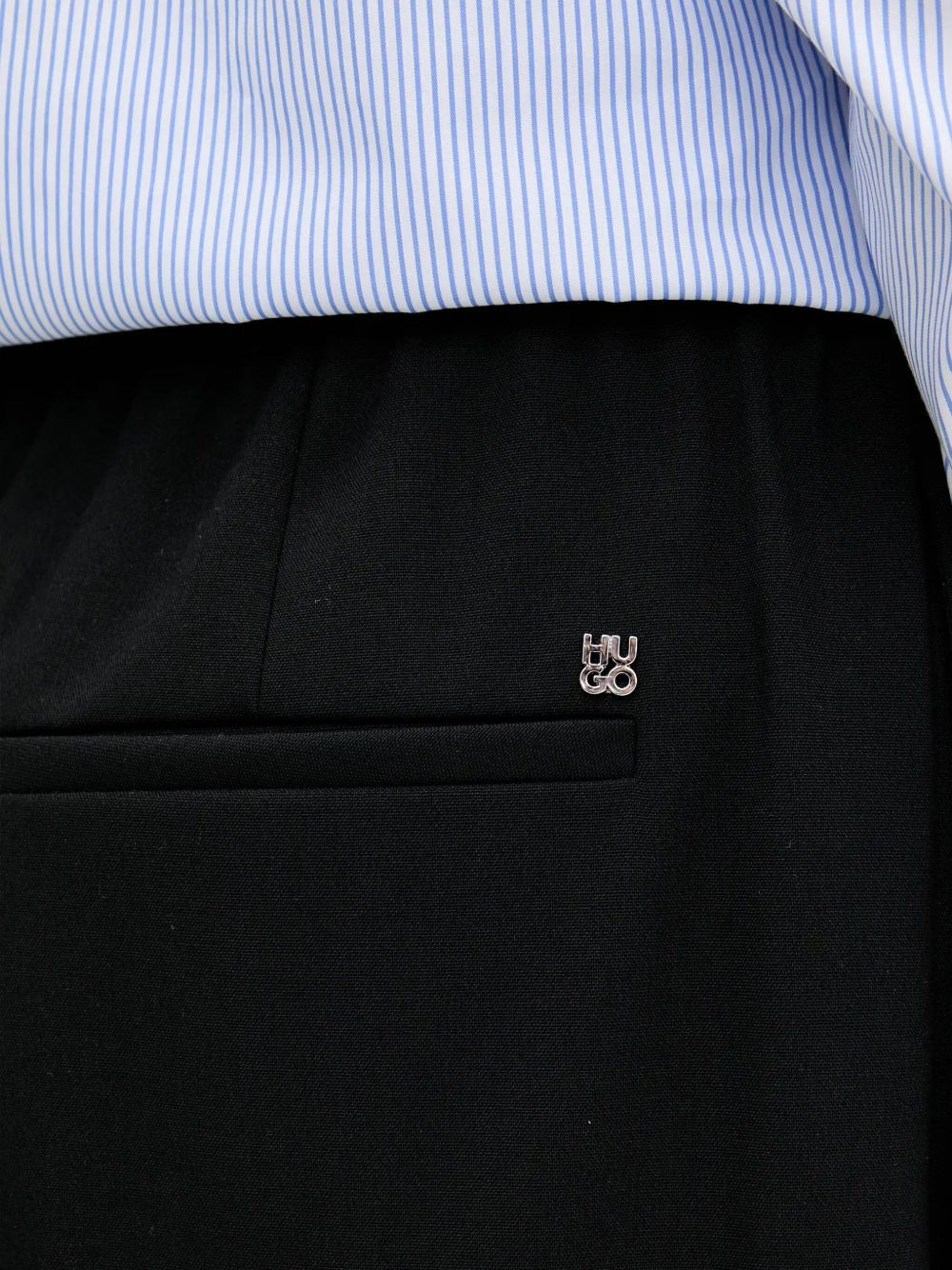 elastic-waist trousers - 4