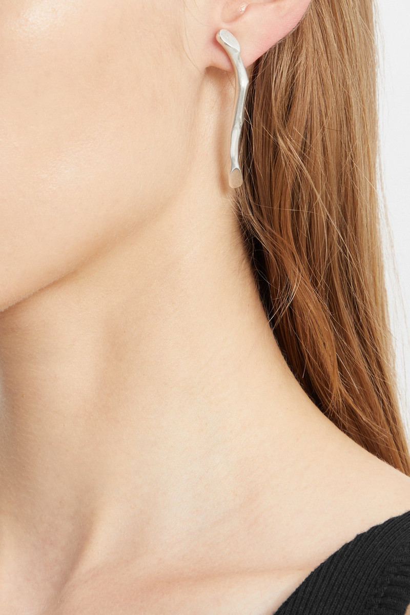 Usva Futuristic Fine Thorn Earrings 5
