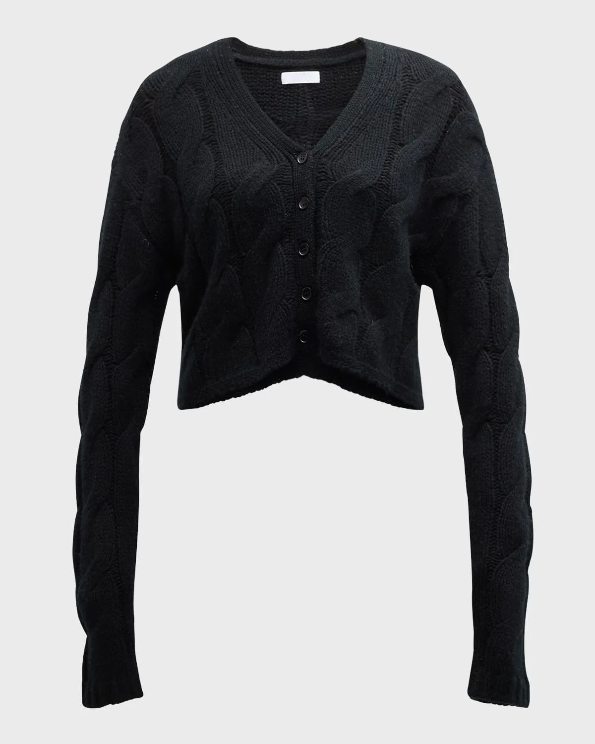 Jolie Cashmere Cable-Knit Cardigan - 1