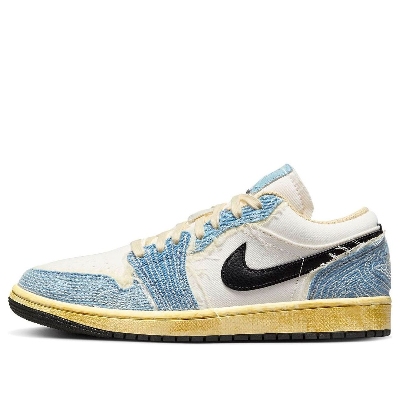 Air Jordan 1 Low SE WRMK 'Sashiko Denim' FN7670-493 - 1