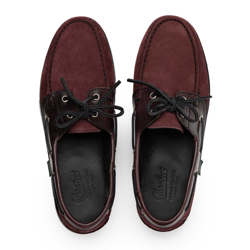 Paraboot Paraboot Barth/ Marine Noire-Vel/ Cordovan Boredeaux outlook