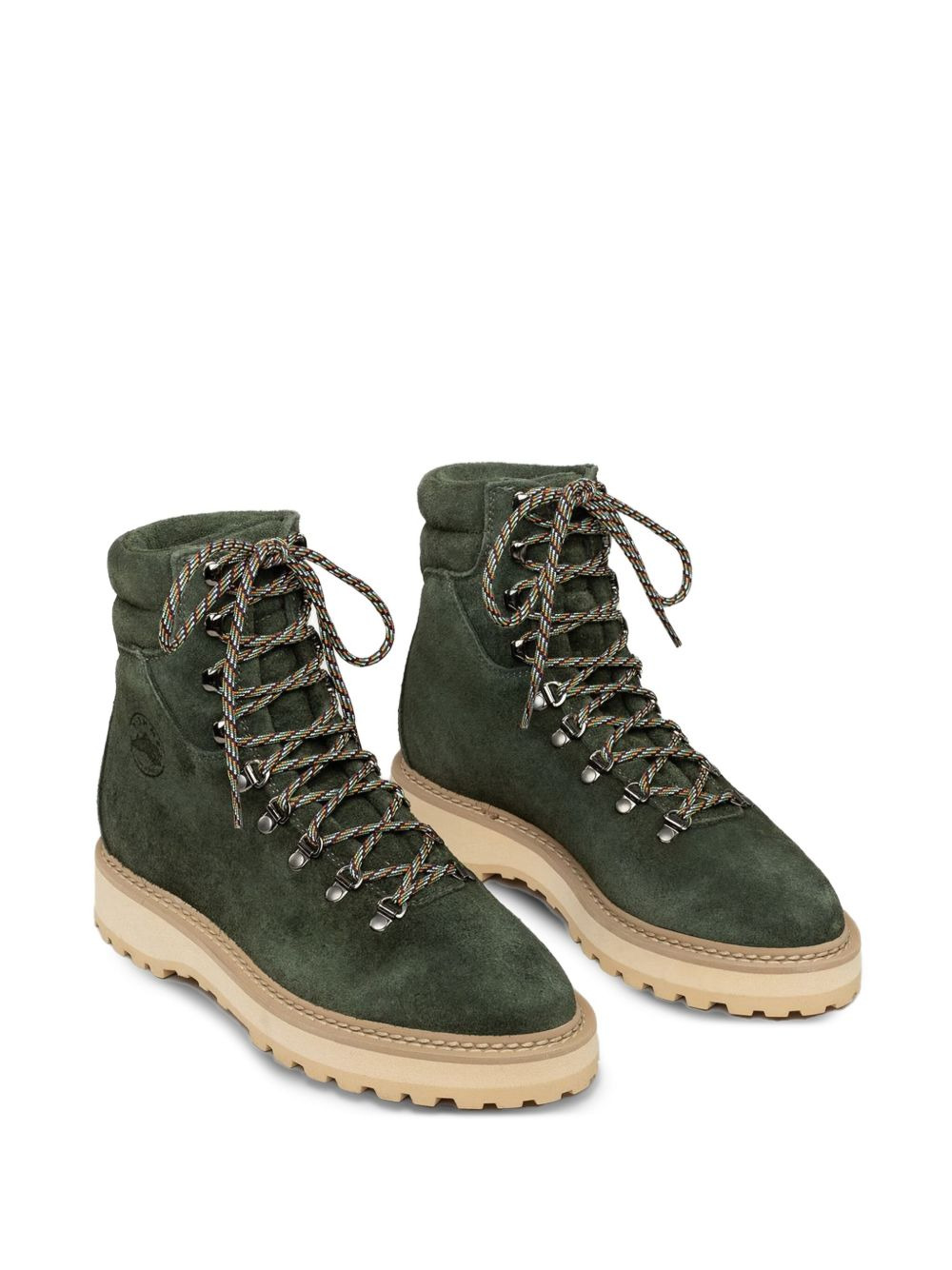Monfumo lace-up suede boots - 2
