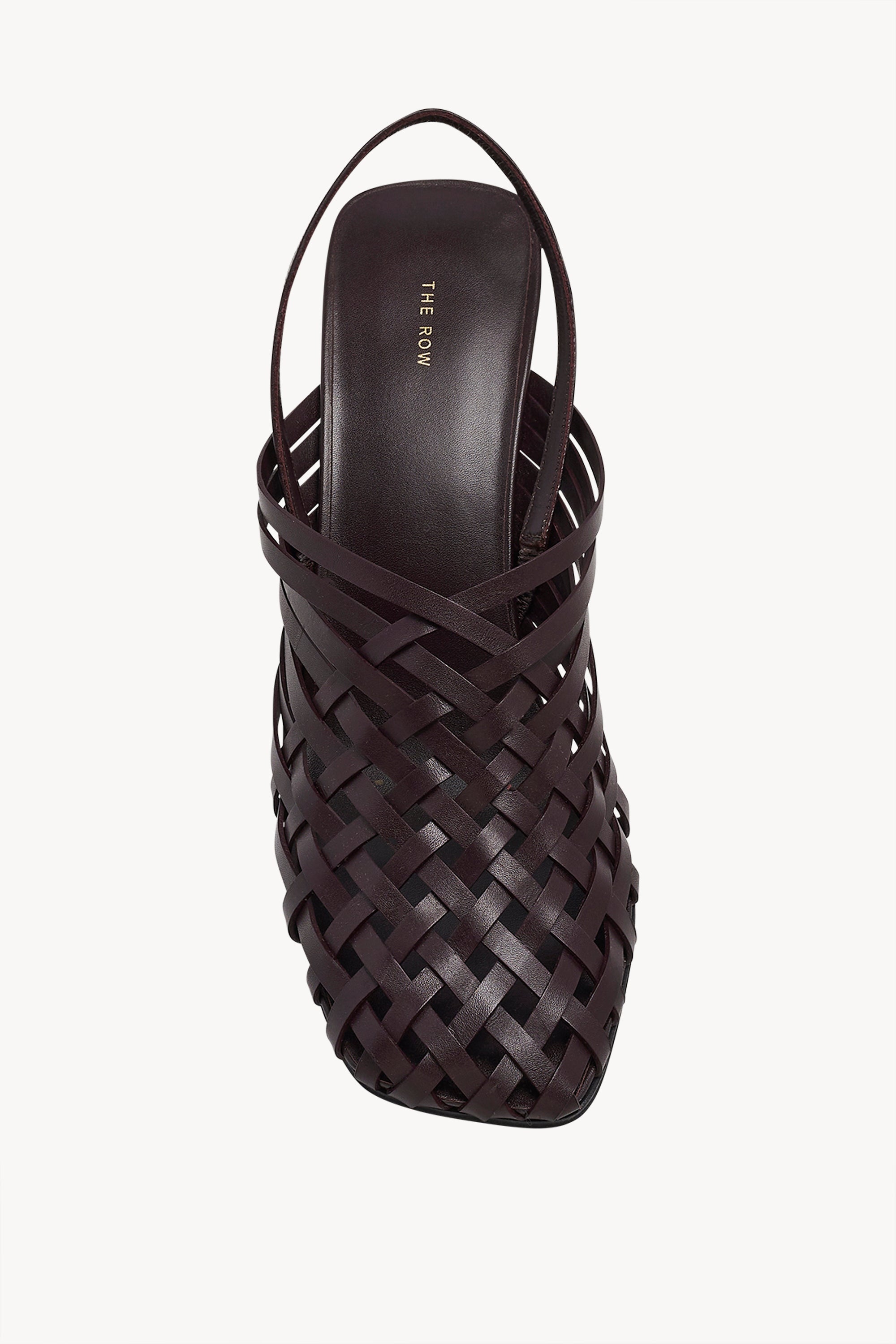 Woven Mule in Vegetable-Tanned Leather - 3